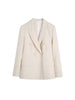 Kumsvag 2023 Summer Women Causal Slim Blazers Coats Solid Long Sleeve Double Breasted Female Elegant Street OL Blazer Outerwear