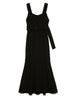 Kuzuwata Temperament Strap Dress Woman High Waist All-match Maxi Dresses for Women High-end Solid Color Vestidos 2023