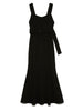 Kuzuwata Temperament Strap Dress Woman High Waist All-match Maxi Dresses for Women High-end Solid Color Vestidos 2023