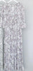 Kuzuwata V Neck Long Sleeve Slim Pullover Dress Women Vintage Print High Waist Hip A Line Long Vestidos Spring 2022  Robe