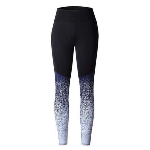 Gradient Color Women Pencil Pants Fitness High Waist Slim Leggings Elastic Skinny Pantalon Femme Trouser Casual Sweatpant