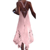 Sexy Backless Dress Women Club Party Sundress White Lace Elegant Lady Long Dress Summer Beach Boho Dress Plus Size 5XL
