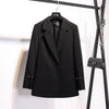 2022 Autumn Summer New Pattern Coat Notched Collar Spilt Sleeve Pearls Decoration Pocket Ladies Fashion Blazer BC031