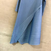 LANMREM 2022 Autumn Pleated Dress Women Irregular Round Neck All-match Dresses Female 2W897