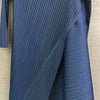 LANMREM 2022 Autumn Pleated Dress Women Irregular Round Neck All-match Dresses Female 2W897