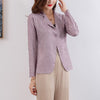 LANMREM 2022 Solid Color Long Sleeve Button Blazers Korea Style All-match Casual Office Lady Spring Female 2T1417