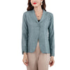LANMREM 2022 Solid Color Long Sleeve Button Blazers Korea Style All-match Casual Office Lady Spring Female 2T1417