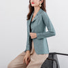 LANMREM 2022 Solid Color Long Sleeve Button Blazers Korea Style All-match Casual Office Lady Spring Female 2T1417