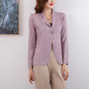 LANMREM 2022 Solid Color Long Sleeve Button Blazers Korea Style All-match Casual Office Lady Spring Female 2T1417