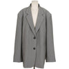 LANMREM  Blazers  Women's Design Sense  Casual Lapel Long Sleeve Loose Fit  Jacket Tide autumn winter 2022 2P9502