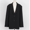 LANMREM  Blazers  Women's Design Sense  Casual Lapel Long Sleeve Loose Fit  Jacket Tide autumn winter 2022 2P9502