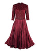 LANMREM Women's Dress Folds Design Loose  Long Sleeve Female Elegant Dresses 2022 autumn winter 2D1464