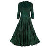 LANMREM Women's Dress Folds Design Loose  Long Sleeve Female Elegant Dresses 2022 autumn winter 2D1464