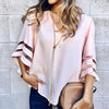 2022 New Summer Women Lace Printed Blouse Shirt Short Sleeve Casual Slim Chiffon Shirts Blusas Top Mujer Plus Size 3XL