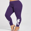 Autumn Winter Leggings Women Fashion Flower Leggins Trouser Female Skinny Fitness Leggings Female Bottoms Plus Size Z30