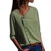 Casual Long Sleeve Women Blouse Shirts 2022 New Solid Streetwear Summer Autumn Blusas Side Button Irregular Female Top