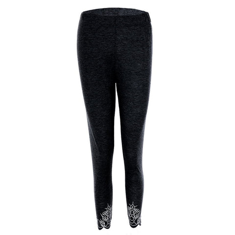 Fashion Slim Women Leggins 2022 New Autumn Floral Print Leggins Women High Elastic Sexy Legging Plus Size Female Pants