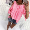 Long Sleeve Hollow Out Women Blouse Shirt 2022 New Summer Casual Sexy Cold Shoulder Ladies Tops Mujer Tops Tee Blusas