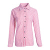Striped Casual Button Blouse Tops Autumn Women Work Shirts Long Sleeve Shirt Loose Blusas Femme Sexy Tee Plus Size 3XL