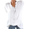 Summer Blouses Fashion Women Tops Solid Casual Short Sleeve Blouse 2022 Fashion Plus Size Summer Shirt Drop Shipping