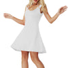 Women Sleeveless Dress 2022 New Sexy V Neck Vestido Bodycon dress Fashion Solid Mini Dress Ladies Plus Size 5XL~S