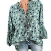 Womens Tops Blouses V Neck Polka Dot Shirts Long Sleeve Summer Autumn harajuku Loose Chiffon Blouse Plus Size 5xl 4xl