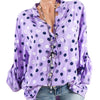 Womens Tops Blouses V Neck Polka Dot Shirts Long Sleeve Summer Autumn harajuku Loose Chiffon Blouse Plus Size 5xl 4xl