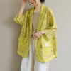 LDKVGSU Summer 2022 British Women Floral Lace Blazer Ladies Multicolor Lace Embroidery All-Match Casual Thin Top 203