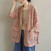 LDKVGSU Summer 2022 British Women Floral Lace Blazer Ladies Multicolor Lace Embroidery All-Match Casual Thin Top 203