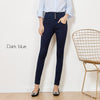 LEIJIJEANS 2022 autumn high waist slim ladies jeans button fly elastic waist legging jeans plus size stretchy black women jeans