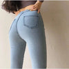 LIBERJOG Women Stretch Slim Skinny Jeans Woman Sexy Push Up Hips Elastic Cotton Denim Pants Female Stretch Trousers Multi-size