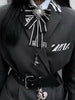 LUNATICASYLM Traf Blazer Punk Gothic Style Women Clothing Eam Coat Suits Jackets 2023 Plus Size Long Sleeves