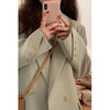 LYEEYNNR Korean Style Solid Color Blazers Women Office Lady Long Sleeve All-match Blazer  Casual Loose Suits Ladies