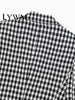 LYWM Women With Pockets Plaid Double Breasted Blazer Vintage Long Sleeves Notched Neck Female Chic Lady Outfits