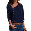 2022 Autumn Blouse Women Summer Tops Femme Irregular Streetwear Solid Funny Shirts Camisetas Casual Blouses Women Black