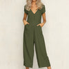 Printed Dot Jumpsuits Women Strap Bow Waist Body Woman Bodysuits Fashion Wide Leg Pant Playsuit Sleeveless Overalls Sexy
