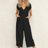 Printed Dot Jumpsuits Women Strap Bow Waist Body Woman Bodysuits Fashion Wide Leg Pant Playsuit Sleeveless Overalls Sexy