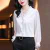 Lace Ruffles Chiffon Shirts Women's Clothing 2023 Autumn Winter Office Lady Long Sleeve Pullovers Vintage Elegant Blouse 4XL