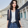 Lace Suits Women Summer 2022 Slim Casual Elegant Half Sleeve Blazer And Skirt Office Ladies Formal Work Wear