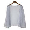 Lace Sunscreen Cardigan Clothes Women Europe Casual Loose  Solid Color V-neck Shirt Summer Pullover Blouse Outwear Beach