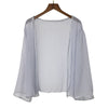 Lace Sunscreen Cardigan Clothes Women Europe Casual Loose  Solid Color V-neck Shirt Summer Pullover Blouse Outwear Beach