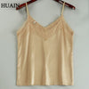 Lace Top Camis Sexy Tank Top Women Camisole Ladies 2022 New Solid Colour V-Neck Sleeveless Shirt Backless Summer Shirt Female