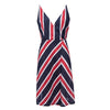 Lace Up Girl's Print Mini Dress Sleeveless Halter Backless Spaghetti Strap Sheath Female Vestidos Vintage Women Dress QWA1435-45