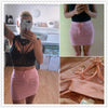 Lace-Up Pockets Yellow Pink Casual Women Suede Skirts High Waist Tube Bodycon Mini Skirts