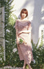 Ladies 2022 Puff Sleeve Summer Short Puff Sleeve Cherry Print Midi Dress