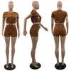 Ladies Black Suit Two Piece Shorts Set Summer Patchwork Button Baseball Jackets Top+Sexy Slim Short Pants Sports Outfits