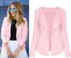 Ladies Blazer 2022 Long Sleeve Blaser Women Suit jacket Female Feminine Blazer Femme Pink Blue Grey Black Blazer