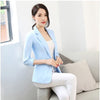 Ladies Blazer Feminino Plus Size 6XL Formal Jacket Women's White Blaser Female Women Suit Office Ladies  Blazer Formal ZY3381