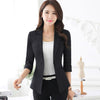 Ladies Blazers and Coats Office Wear Three Quarter Small Suit Bodycon Sequins Linen Thin Blazer Jackets Plus Size Women Female