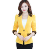 Ladies Blazers and Coats Plus Size Office Wear Long Sleeve Small Suit Bodycon Lace Patchwork Blazer Jackets Women Coat Female